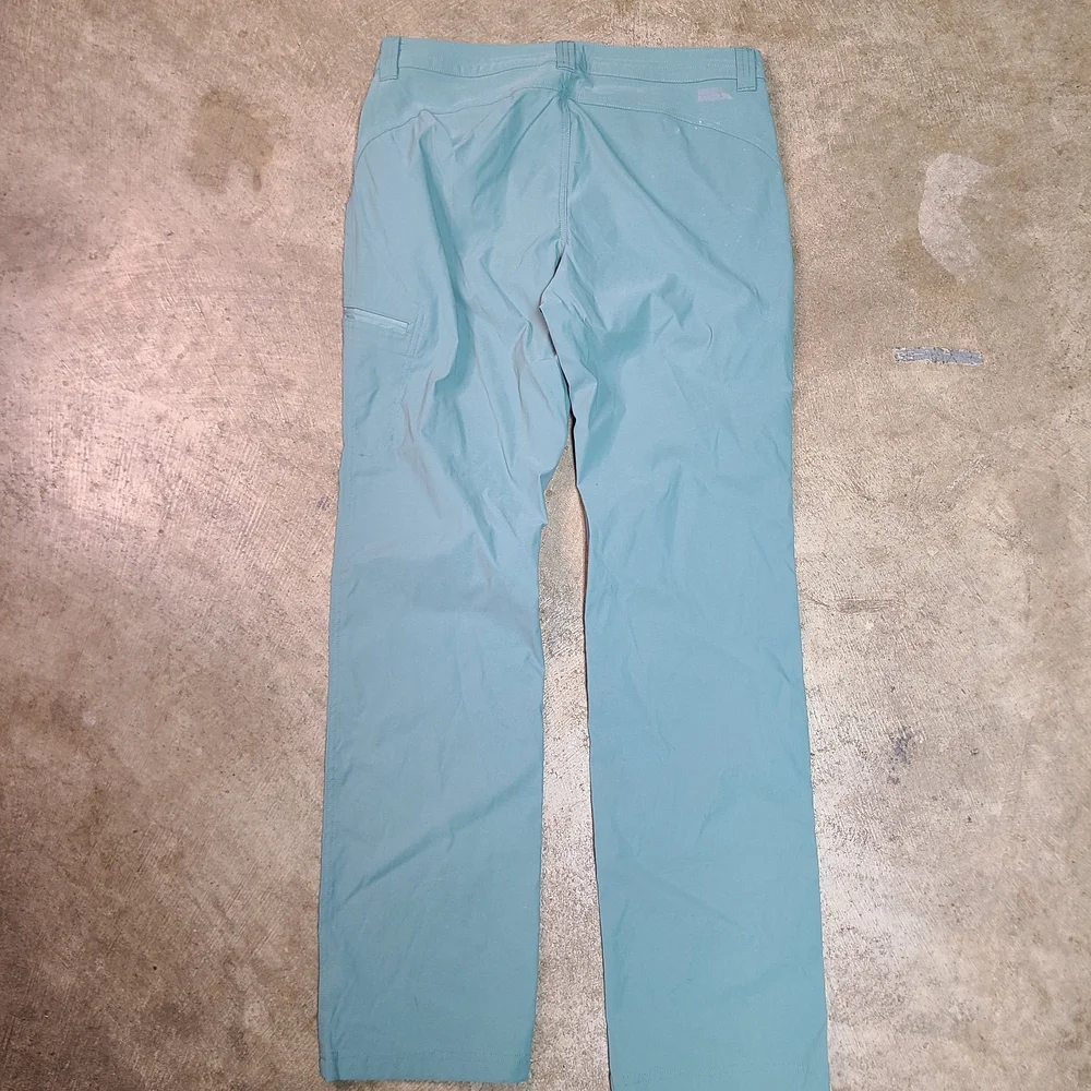 eddie bauer womens guide pro Teal Casual Pants size 8 - Picture 3 of 9